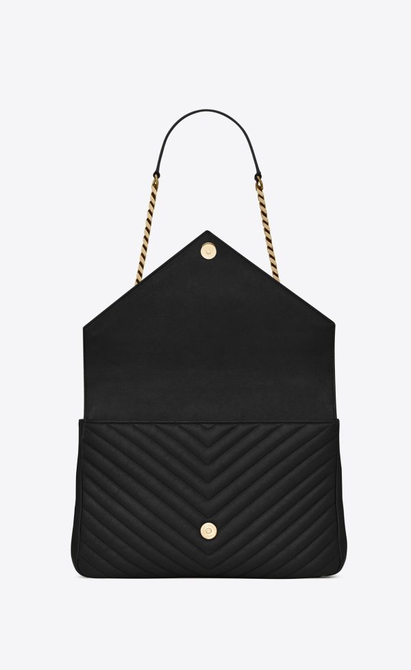 YSL College Large Chain Bag In Quilted Leather Black | 2945713-ZP 7 YSL College Large Chain Bag In Quilted Leather Black | 2945713-ZP - Image 4