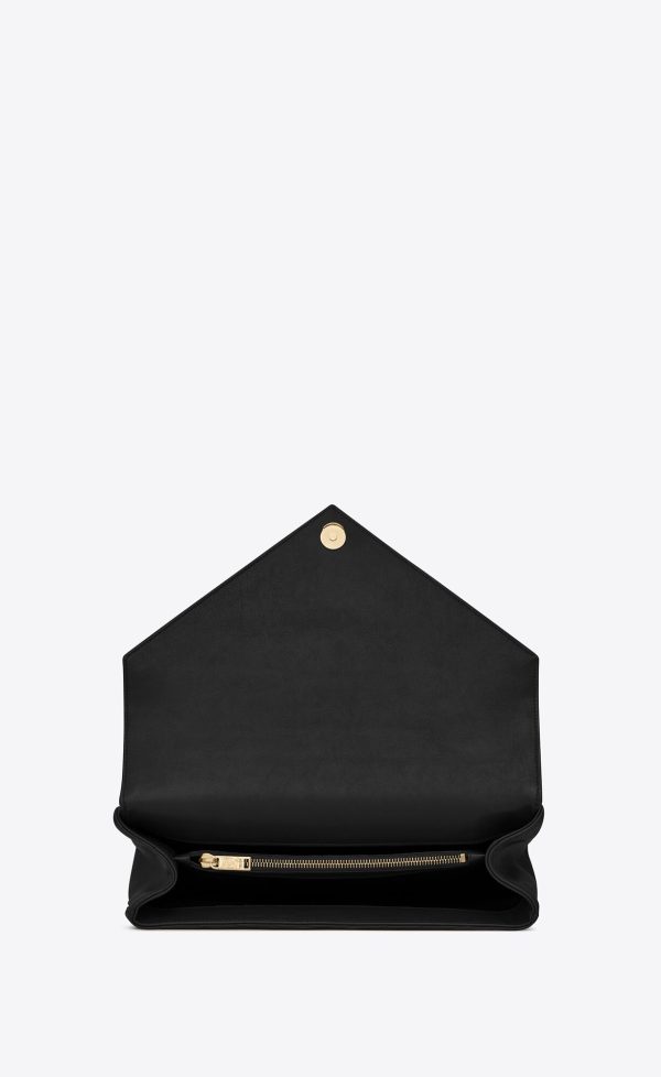 YSL College Large Chain Bag In Quilted Leather Black | 2945713-ZP 9 YSL College Large Chain Bag In Quilted Leather Black | 2945713-ZP - Image 5